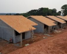Cohapar vistoria construção de 140 casas em Prudentópolis