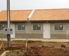 Cohapar vistoria construção de 140 casas em Prudentópolis