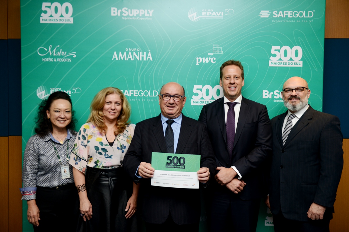 Entre as 50 maiores empresas do Paraná, Cohapar traça planos para continuar crescendo