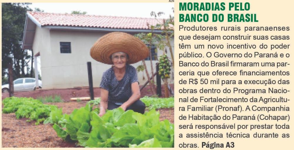 Moradias pelo Banco do Brasil