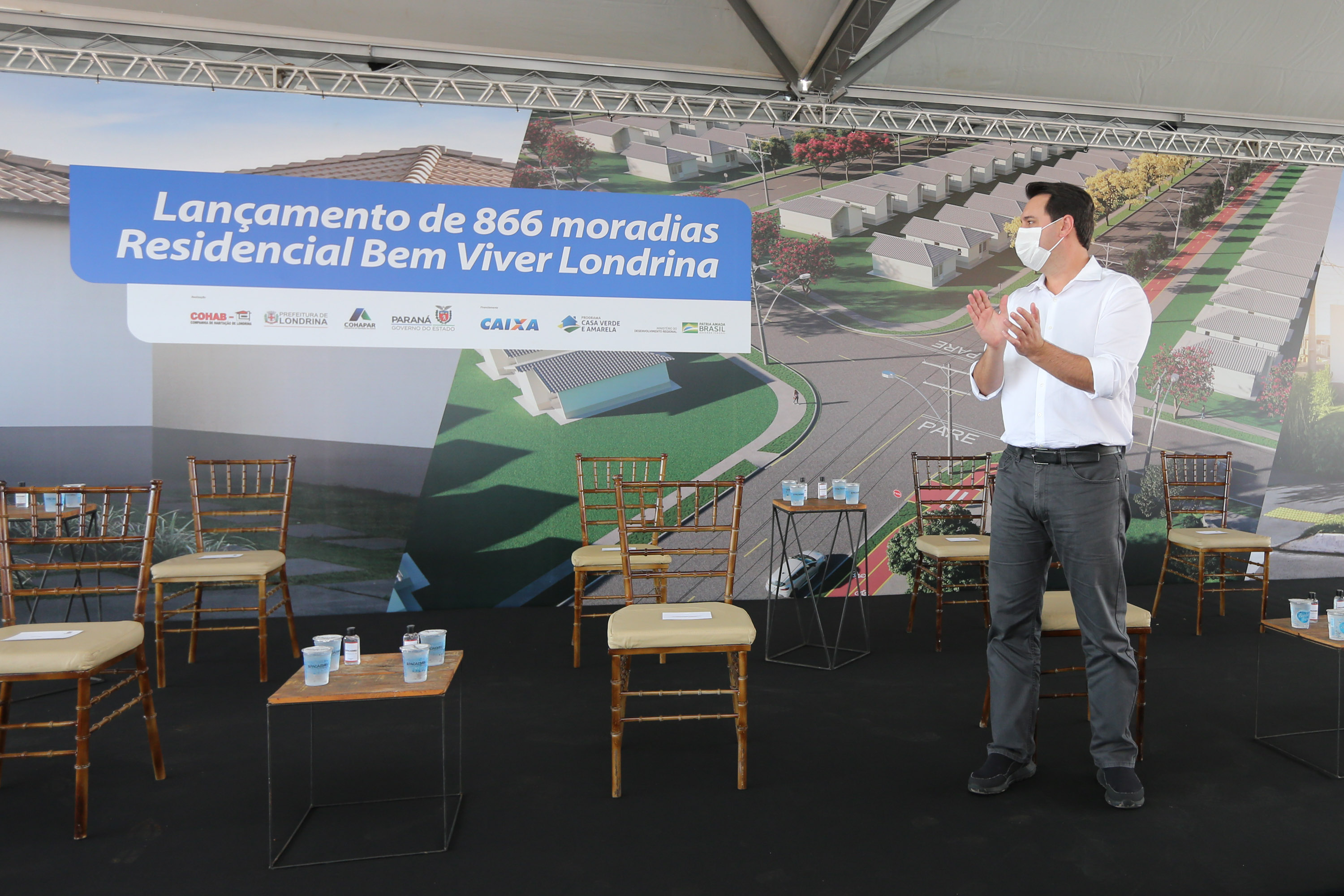 Em parceria com Governo, Londrina ganha conjunto com 866 casas