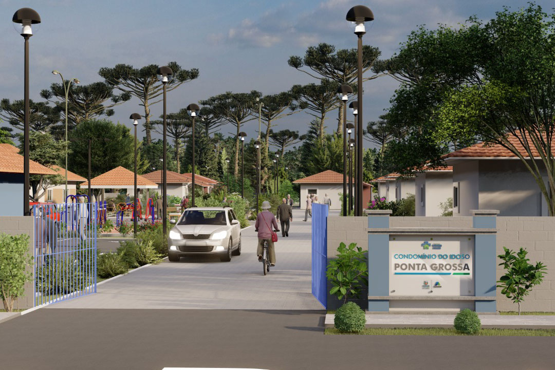 Governador autoriza construção de Condomínio do Idoso em Ponta Grossa