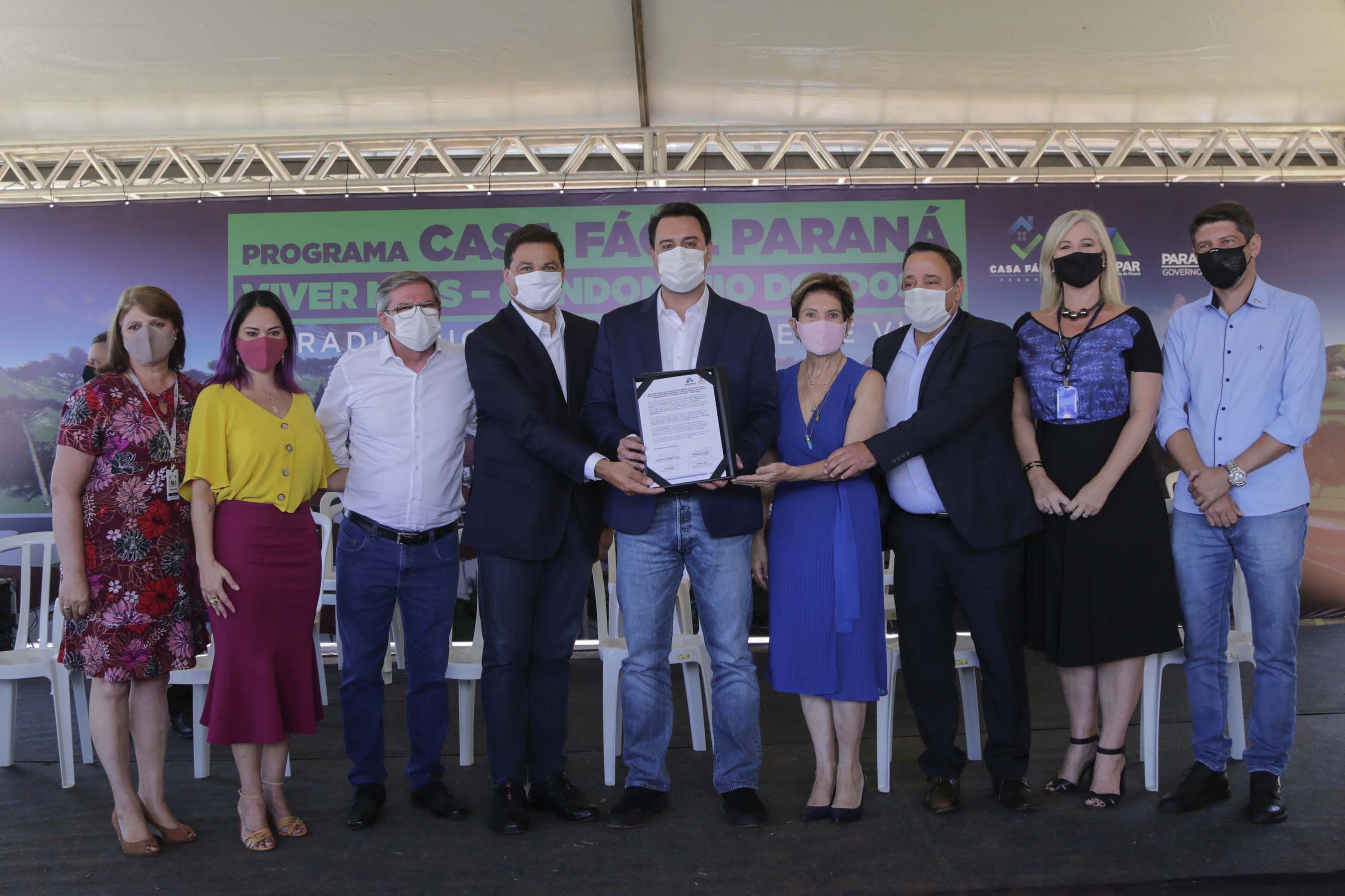 Governador autoriza construção de Condomínio do Idoso em Ponta Grossa