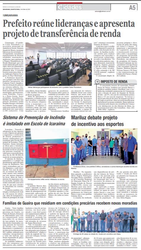 Famílias de Guaíra que residiam em condições precárias recebem novas moradias
