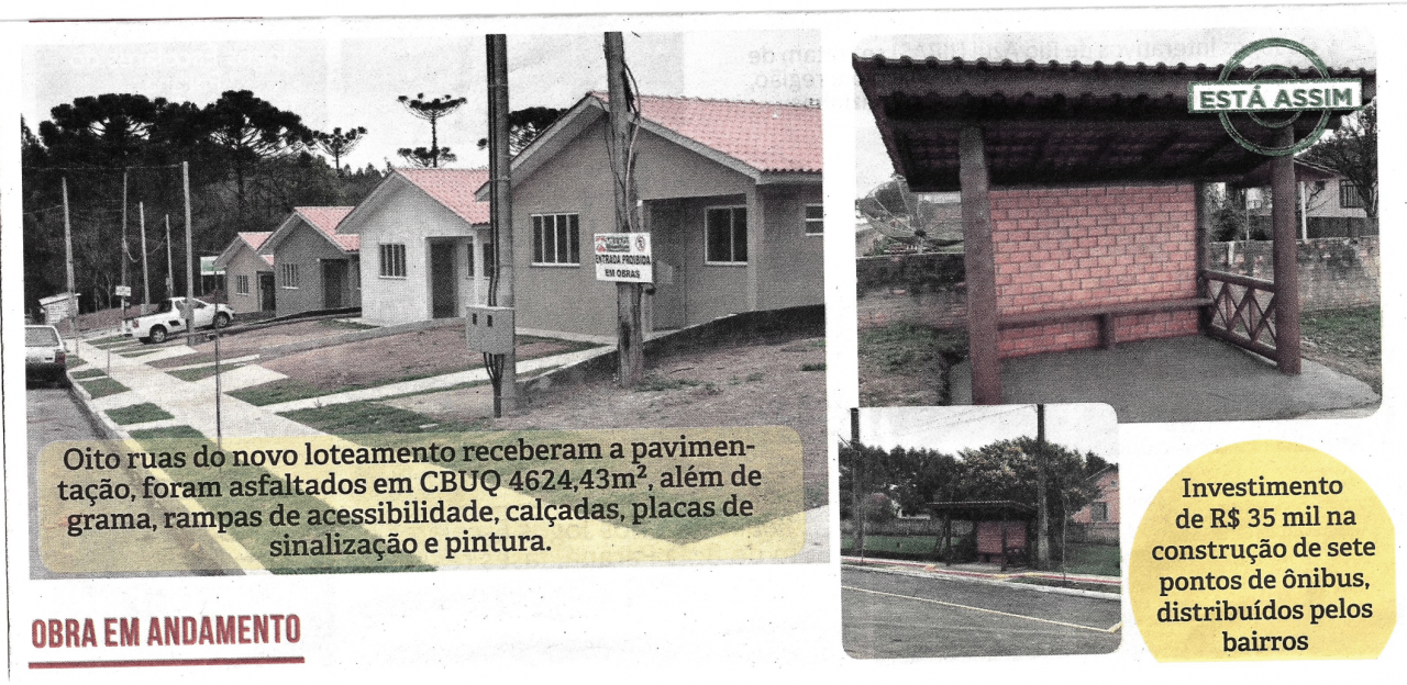 Imagem da notícia publicada no jornal