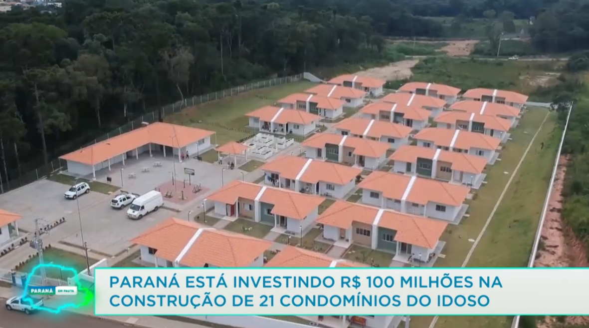 TV PARANÁ TURISMO - Para a construção de condomínios para idosos Paraná está investindo R$ 100 milhões de reais