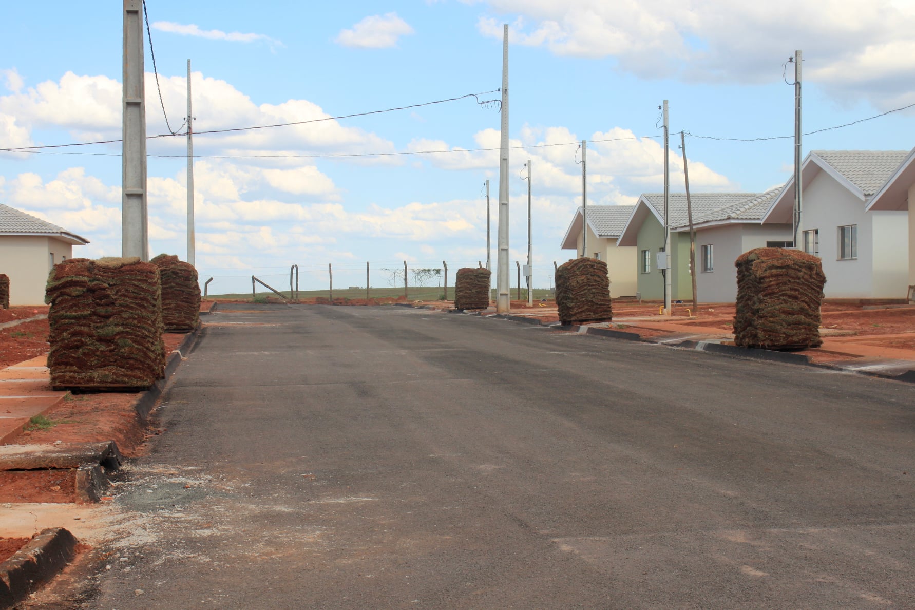 Com obras na etapa final, conjunto com 57 casas deve ser entregue em março em Mariluz