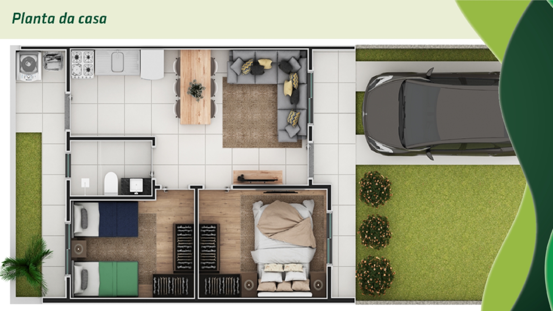 Morada do Bosque - Fazenda Rio Grande