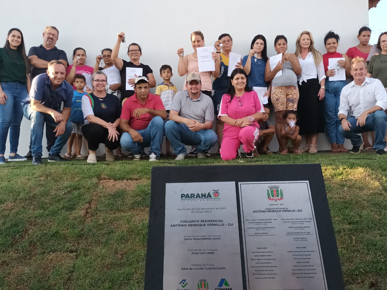 Entrega de 10 Novas Moradias no Conjunto Residencial Antônio Henrique Vernillo