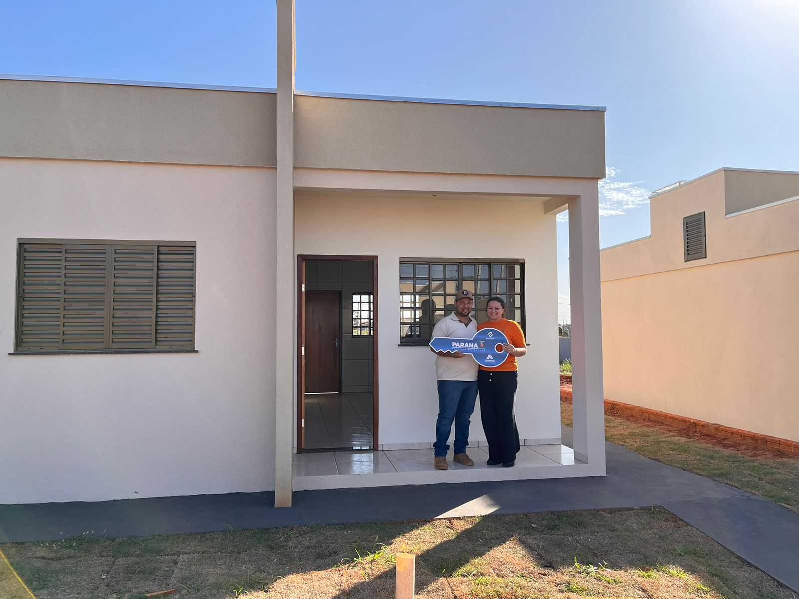 Graças ao Casa Fácil, 20 famílias de Diamante do Norte realizam o sonho da casa própria