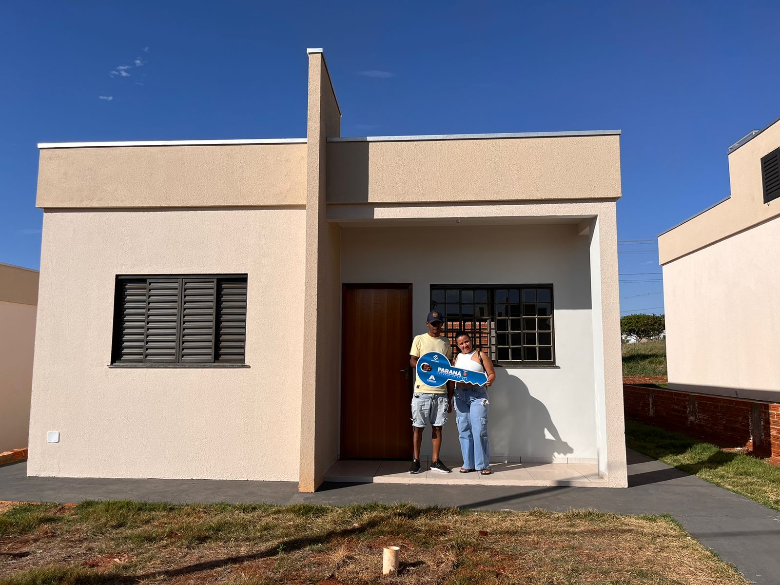 Graças ao Casa Fácil, 20 famílias de Diamante do Norte realizam o sonho da casa própria
