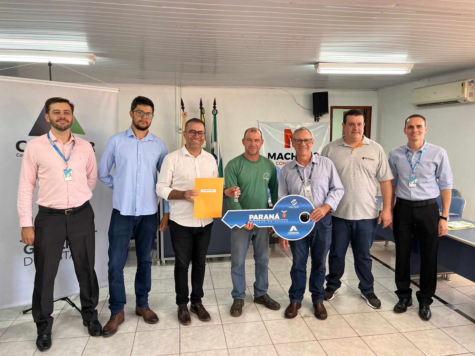 Graças ao Casa Fácil, 20 famílias de Diamante do Norte realizam o sonho da casa própria