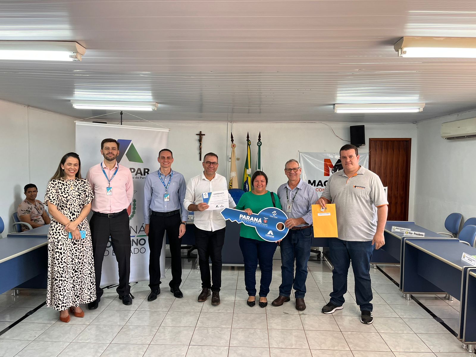 Graças ao Casa Fácil, 20 famílias de Diamante do Norte realizam o sonho da casa própria