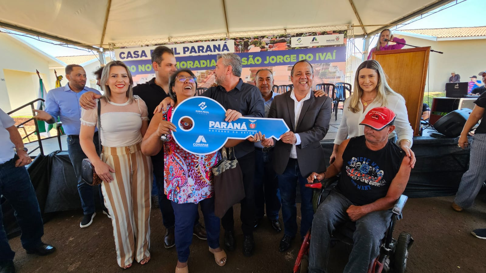 80 famílias de São Jorge do Ivaí conquistam a casa própria pelo Casa Fácil - Modalidade Financiamento