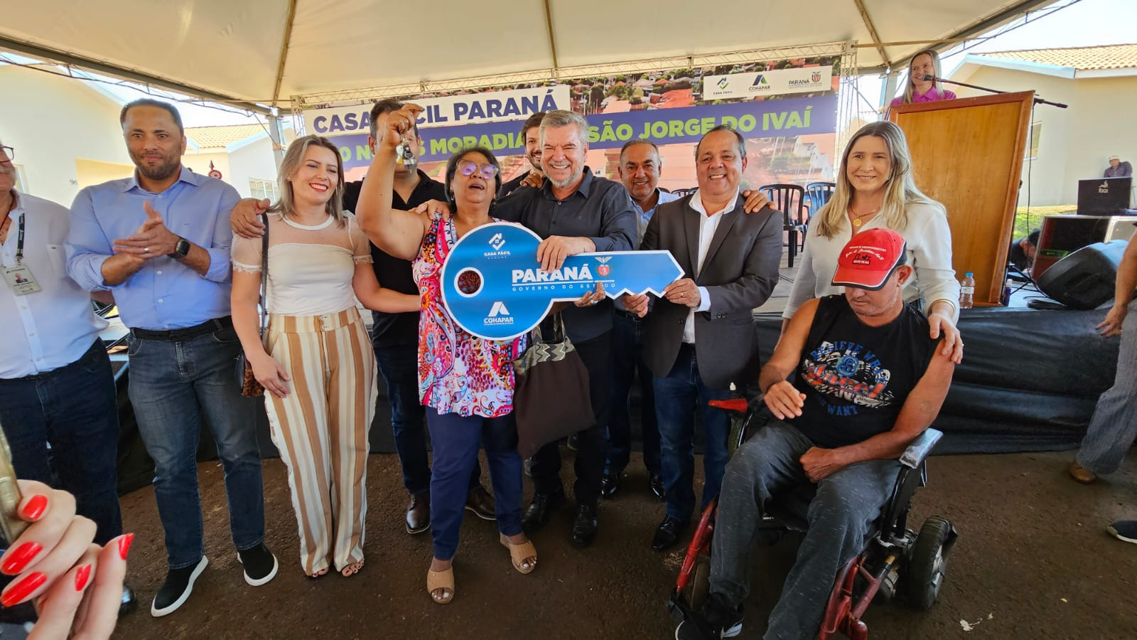 80 famílias de São Jorge do Ivaí conquistam a casa própria pelo Casa Fácil - Modalidade Financiamento