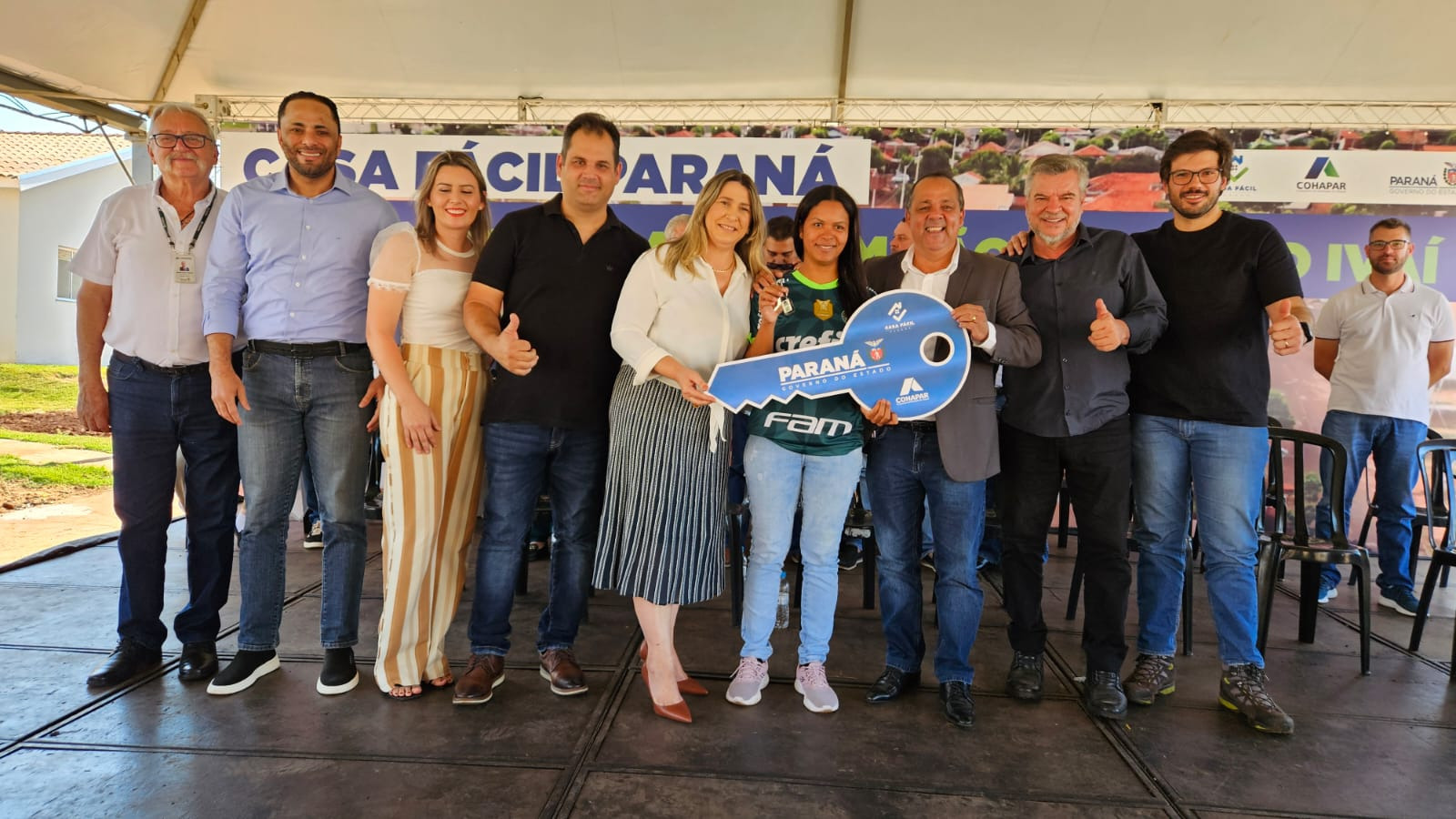 80 famílias de São Jorge do Ivaí conquistam a casa própria pelo Casa Fácil - Modalidade Financiamento