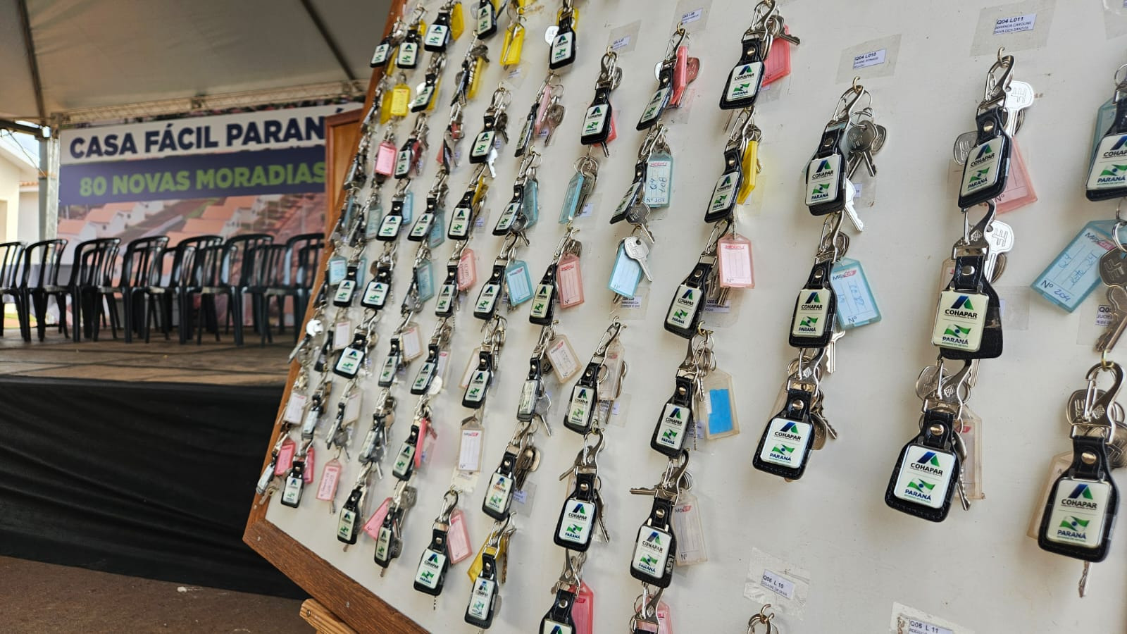 80 famílias de São Jorge do Ivaí conquistam a casa própria pelo Casa Fácil - Modalidade Financiamento