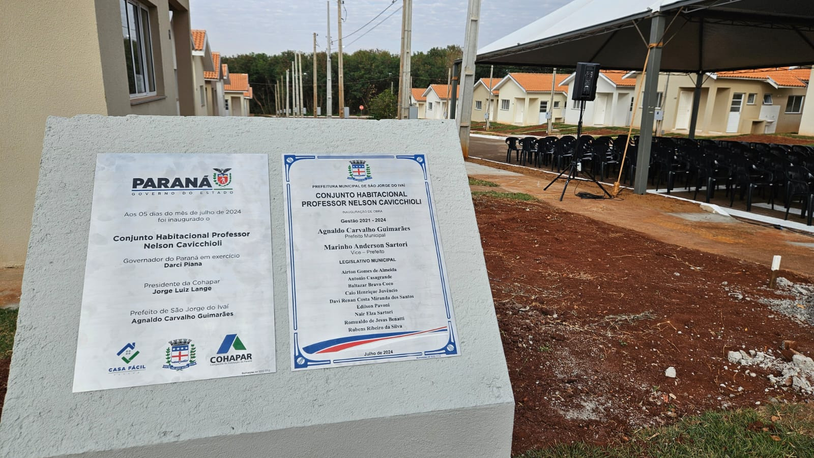 80 famílias de São Jorge do Ivaí conquistam a casa própria pelo Casa Fácil - Modalidade Financiamento