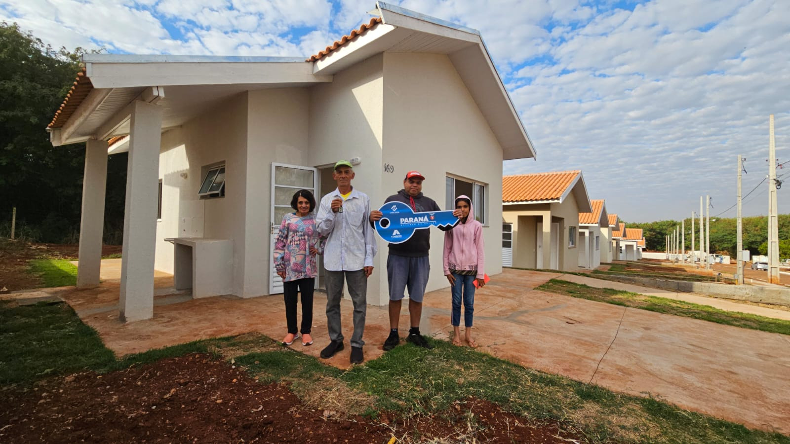80 famílias de São Jorge do Ivaí conquistam a casa própria pelo Casa Fácil - Modalidade Financiamento