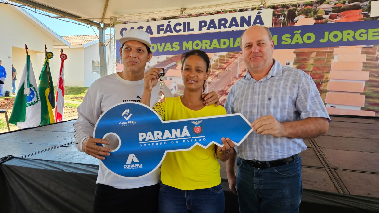 80 famílias de São Jorge do Ivaí conquistam a casa própria pelo Casa Fácil - Modalidade Financiamento