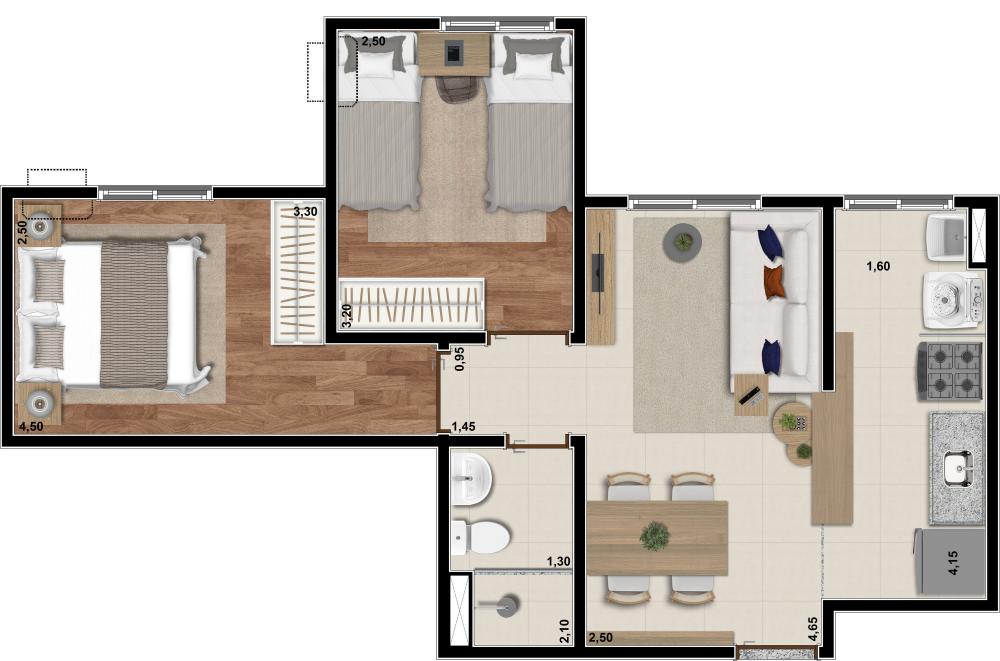 Velatto Morada dos Ventos