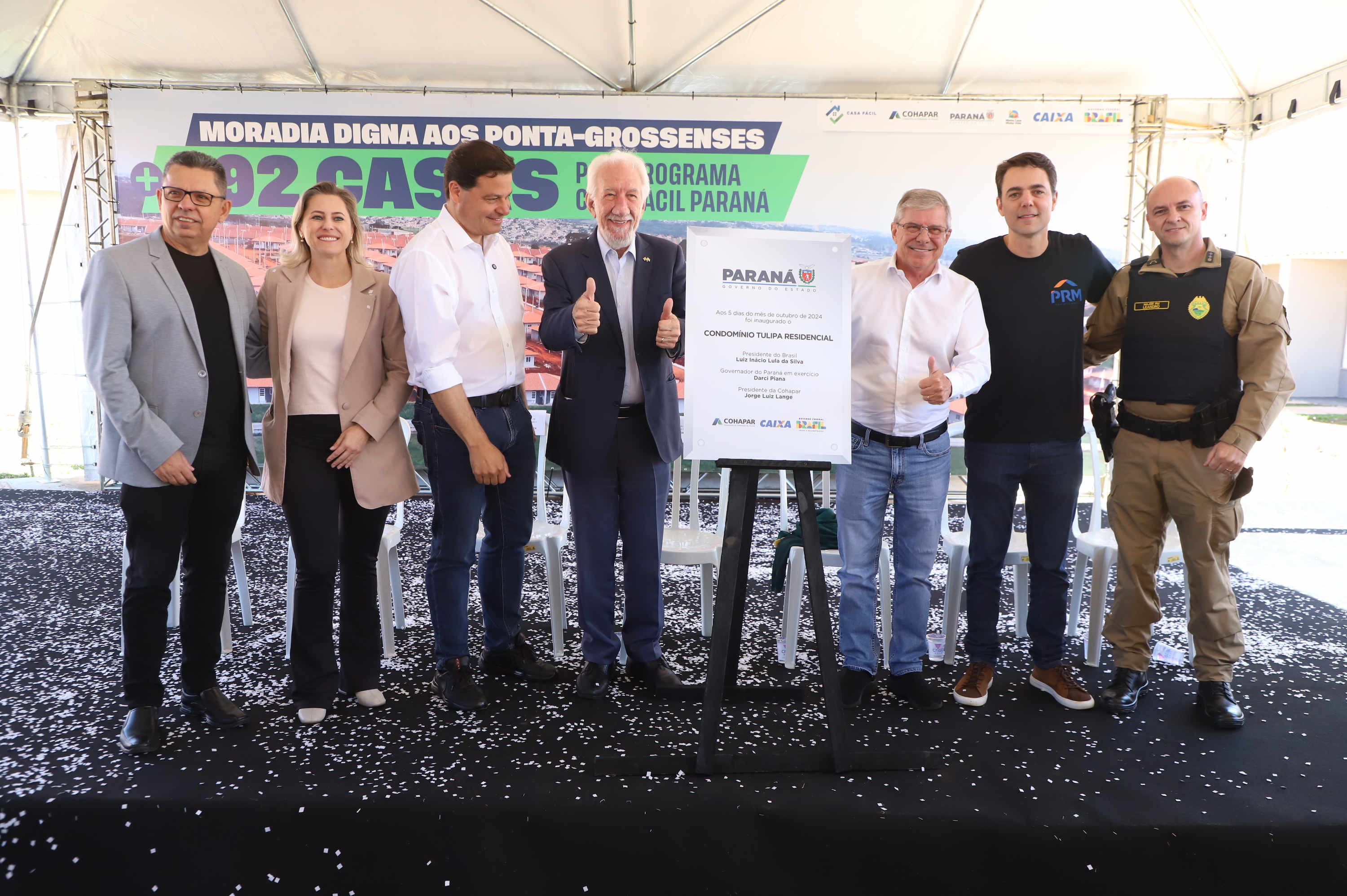 Casa Fácil Paraná: Darci Piana entrega casas para 292 famílias de Ponta Grossa