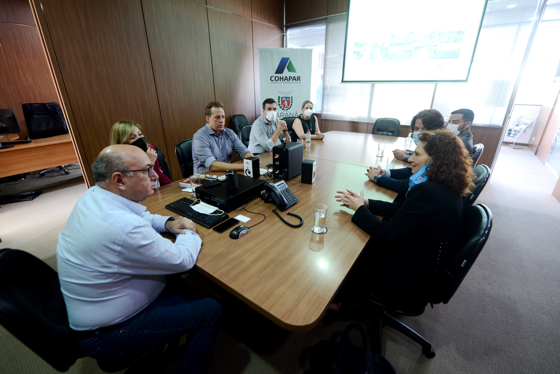 Reunião com comitiva do Estado de Minas Gerais