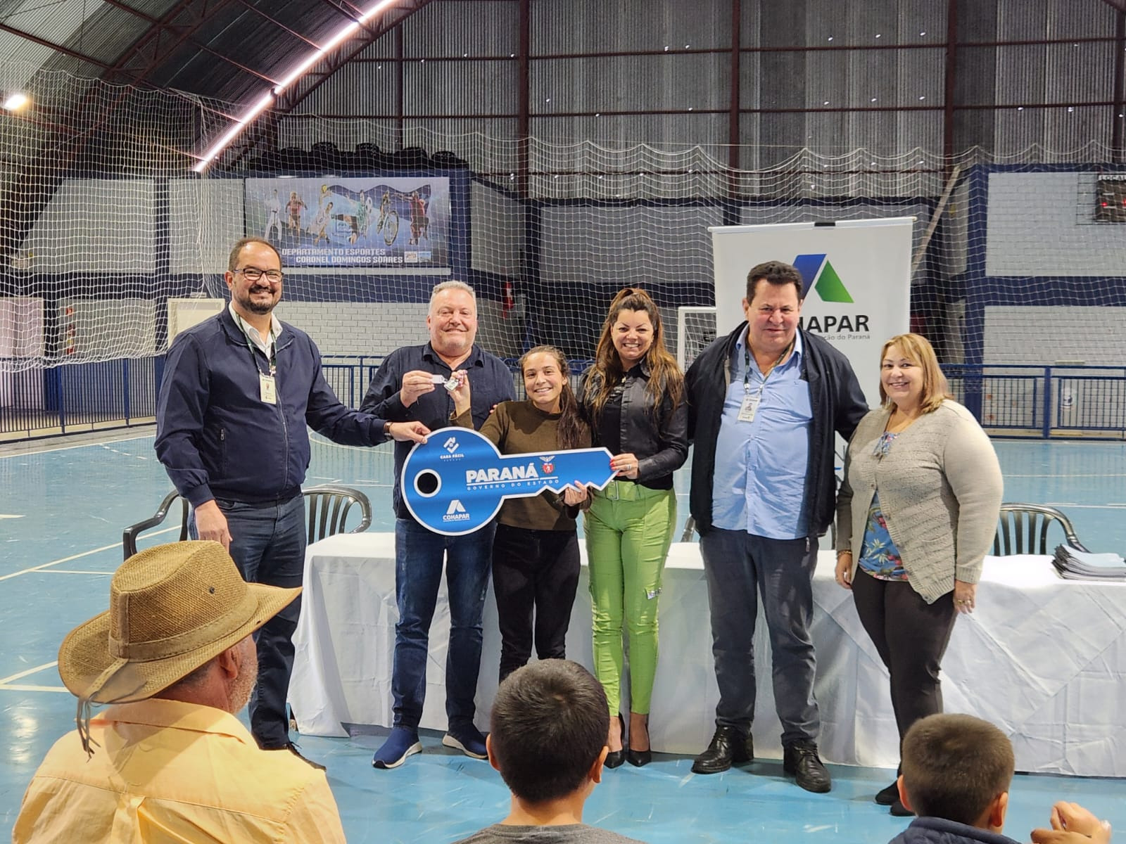 Em Coronel Domingos Soares, 29 famílias recebem moradias financiadas pela Cohapar