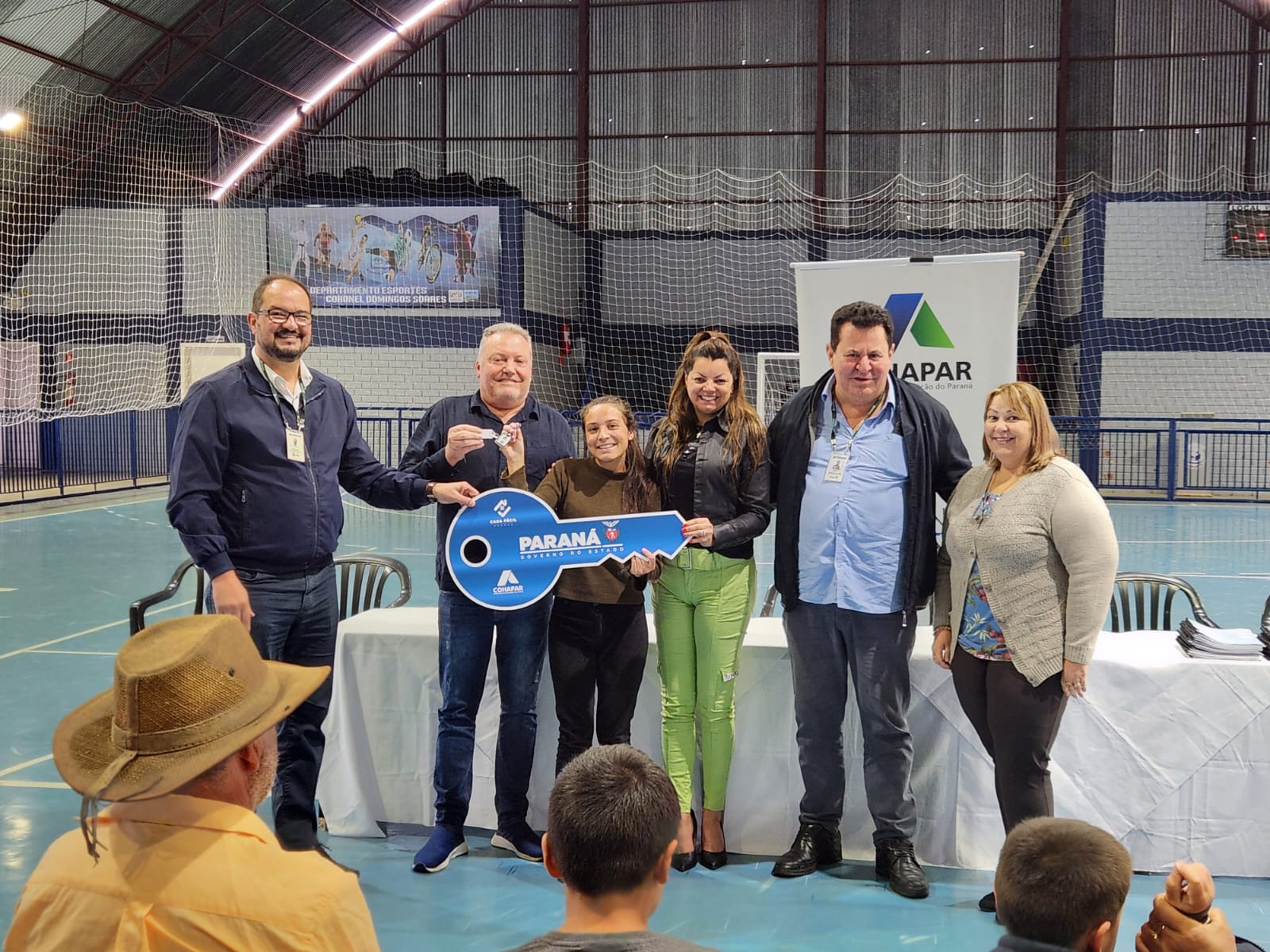 Em Coronel Domingos Soares, 29 famílias recebem moradias financiadas pela Cohapar