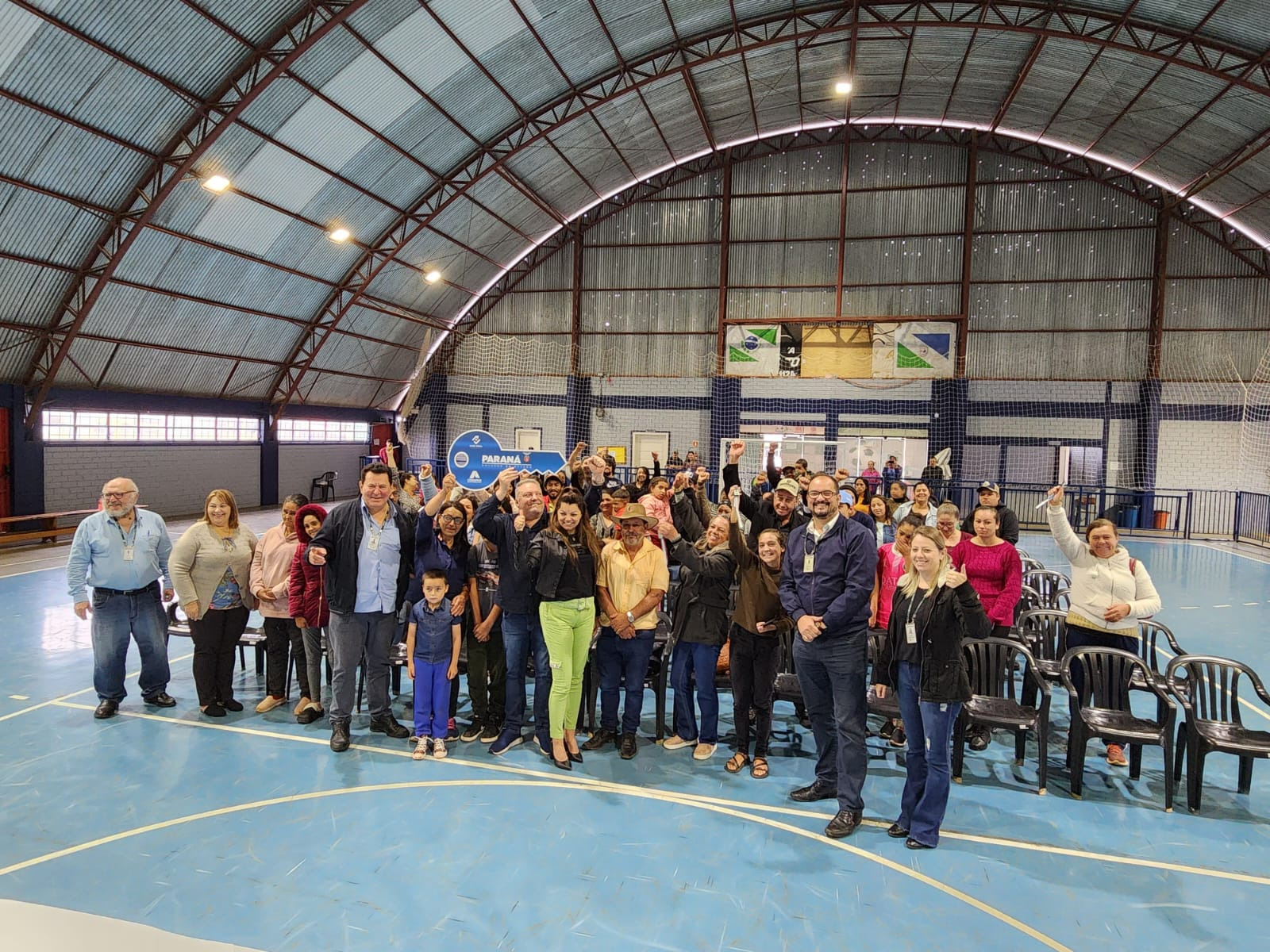 Em Coronel Domingos Soares, 29 famílias recebem moradias financiadas pela Cohapar