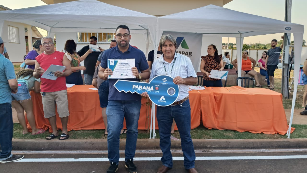 Cohapar entrega empreendimento com 81 moradias em Nova Olímpia