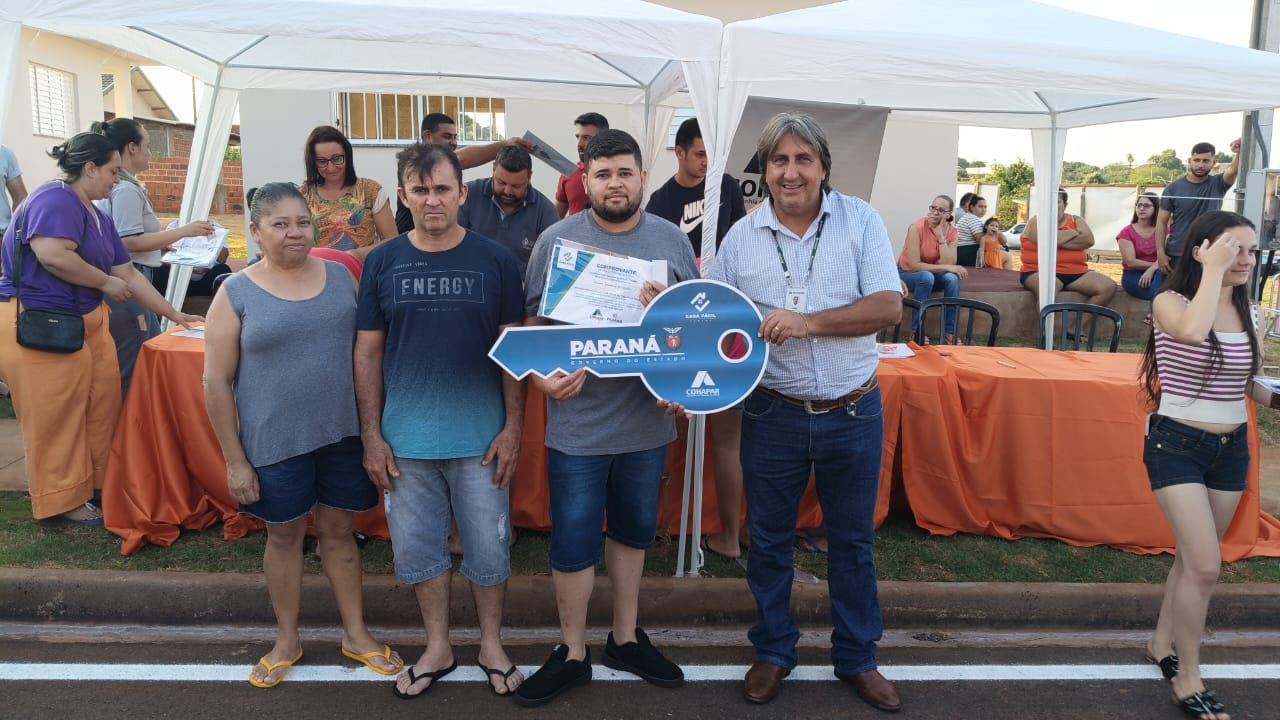 Cohapar entrega empreendimento com 81 moradias em Nova Olímpia