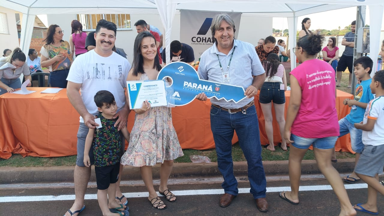 Cohapar entrega empreendimento com 81 moradias em Nova Olímpia