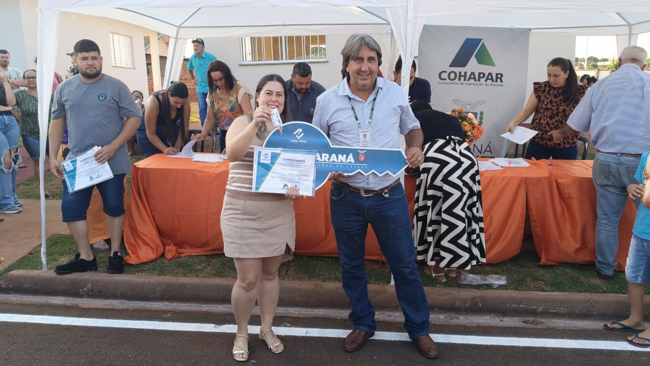 Cohapar entrega empreendimento com 81 moradias em Nova Olímpia