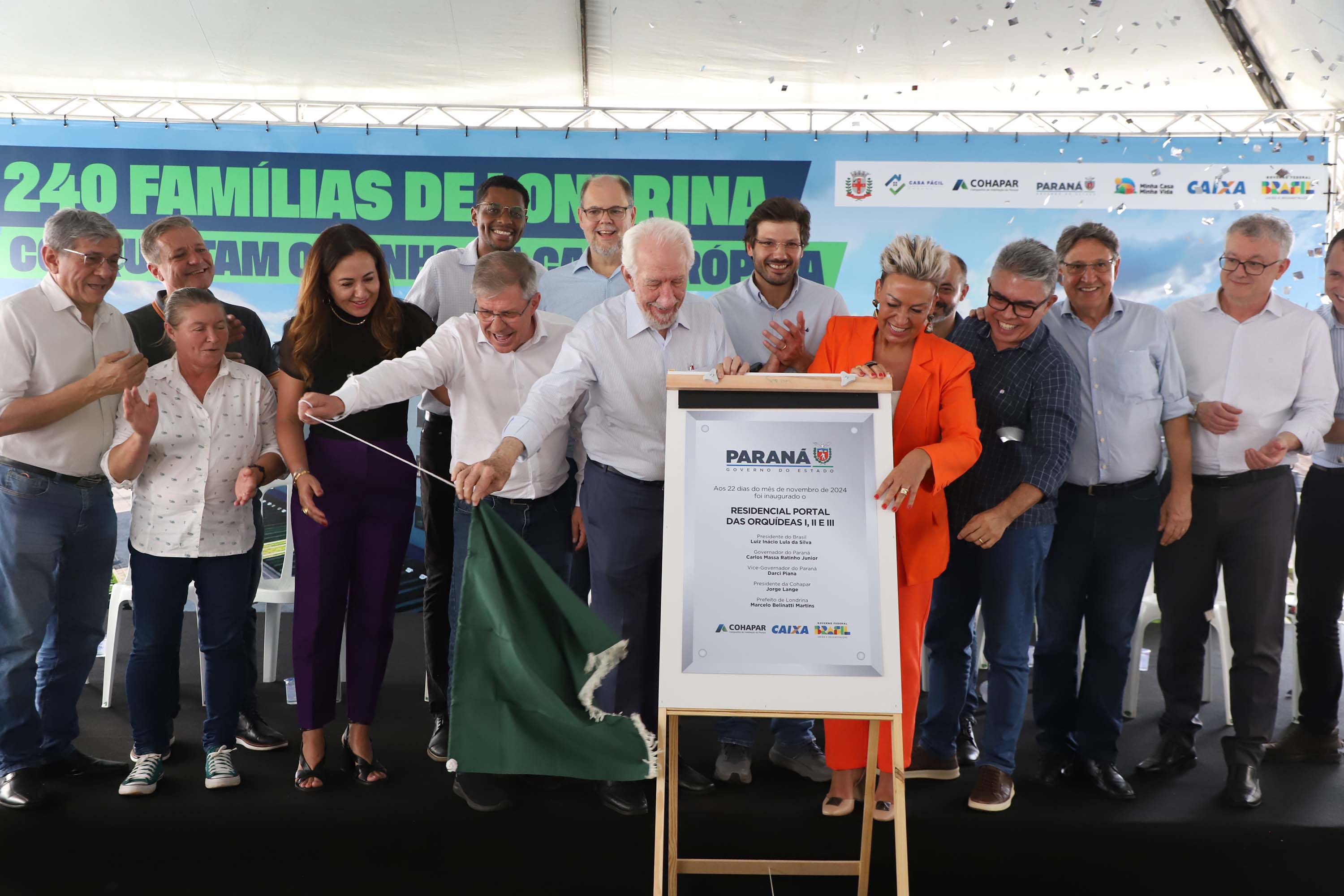 Programa Casa Fácil: vice-governador entrega residencial com 240 unidades em Londrina