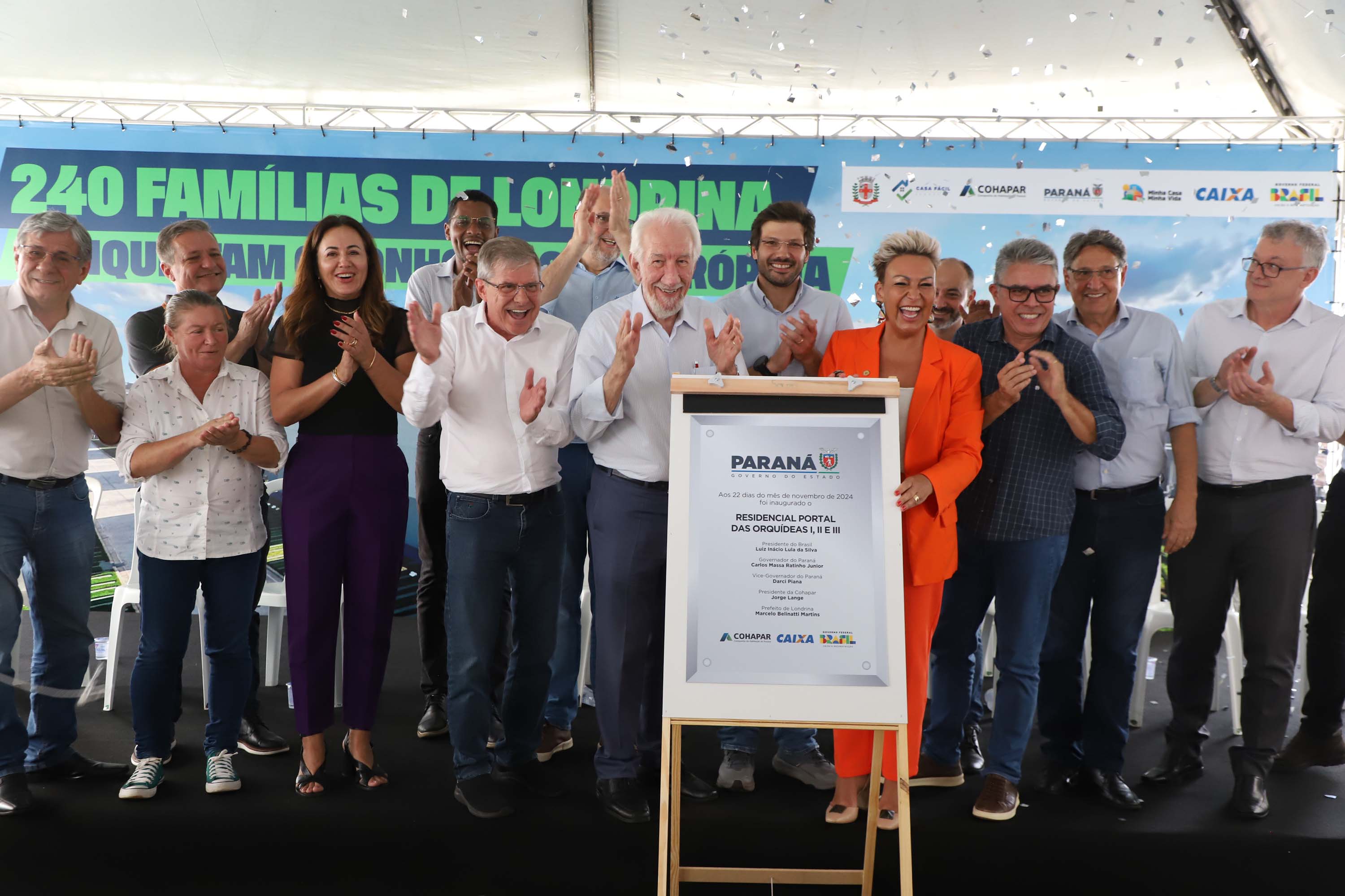 Programa Casa Fácil: vice-governador entrega residencial com 240 unidades em Londrina