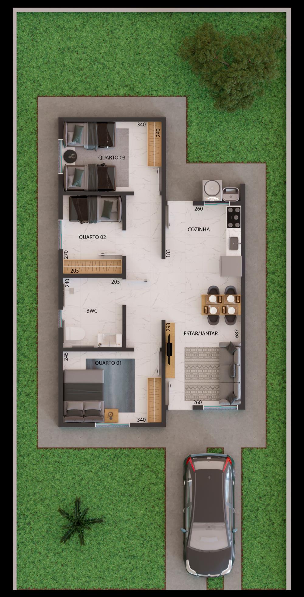 Residencial Porto Feliz - Condomínio 05