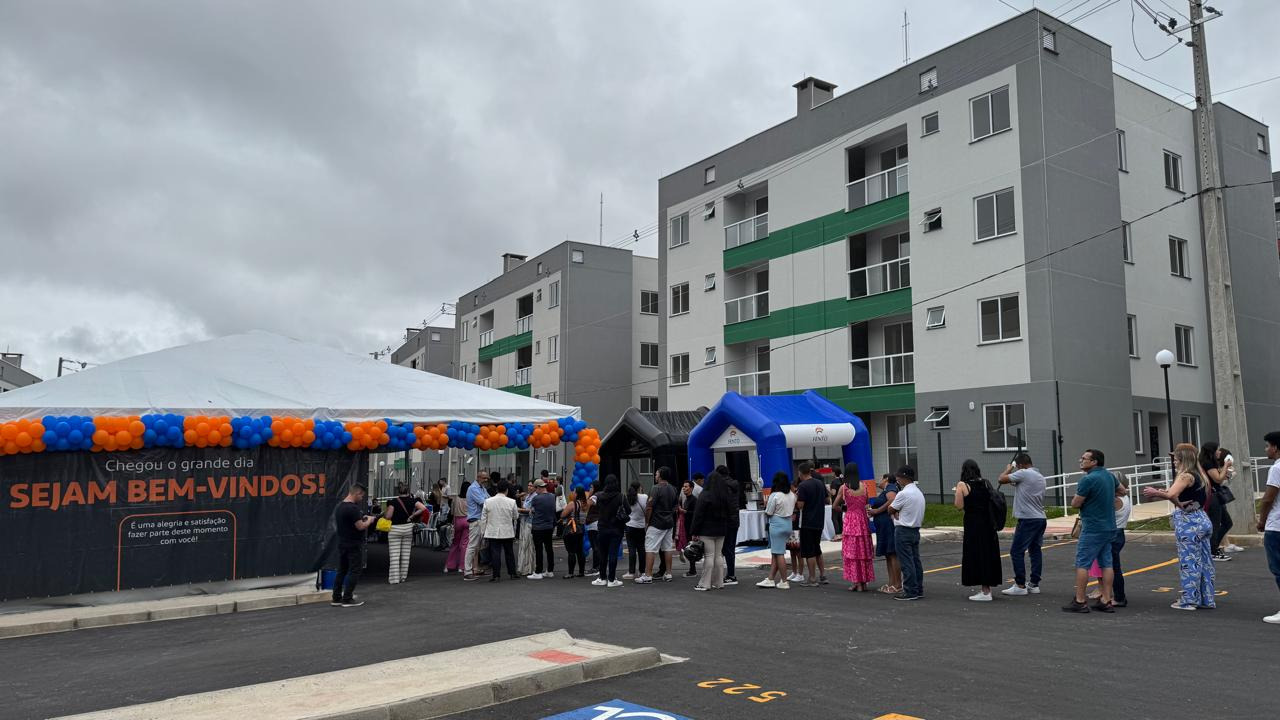 Recursos do Casa Fácil viabilizam residencial com 224 apartamentos em Campo Largo