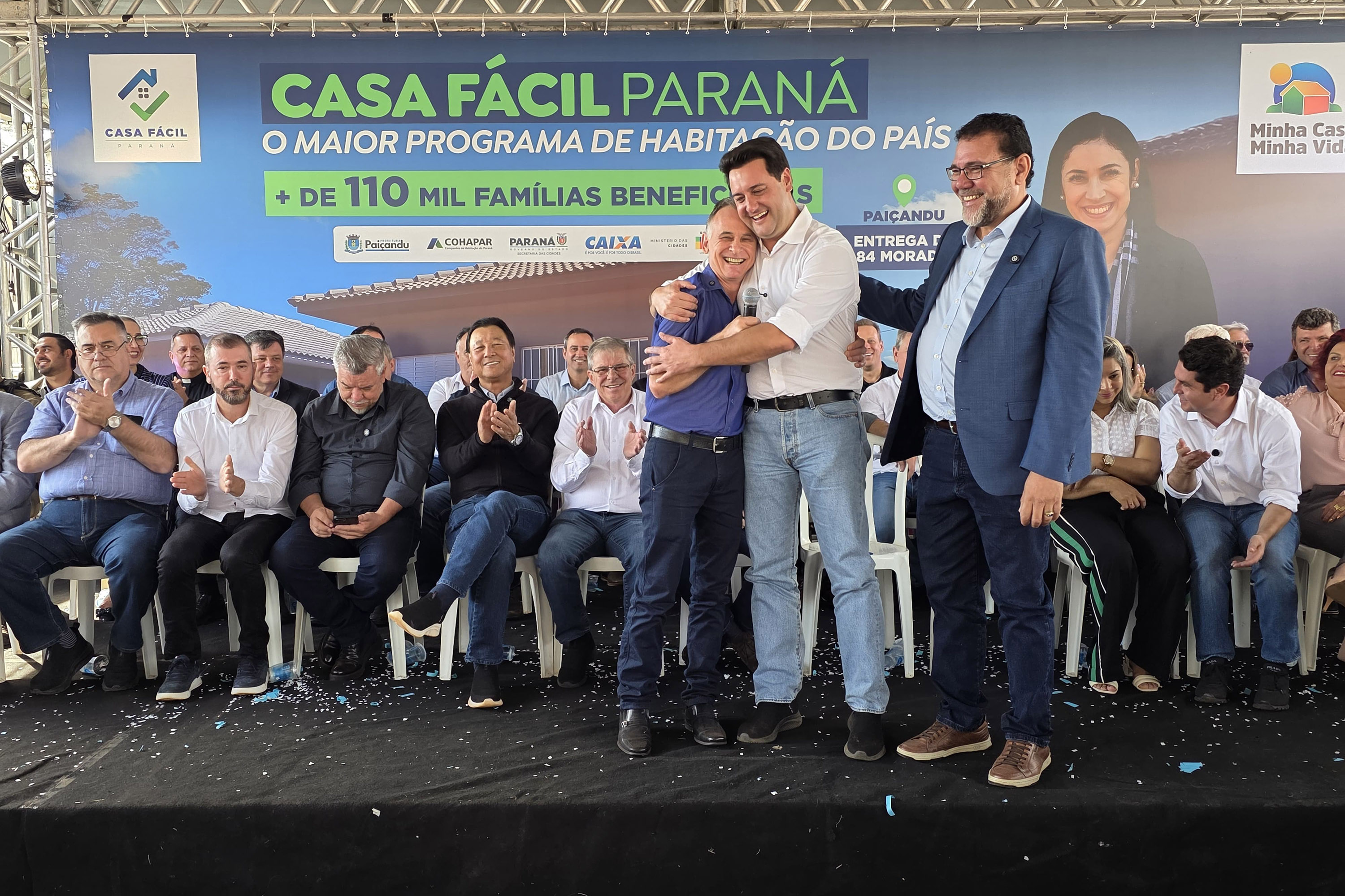 Casa Fácil: governador entrega residencial com 84 moradias em Paiçandu