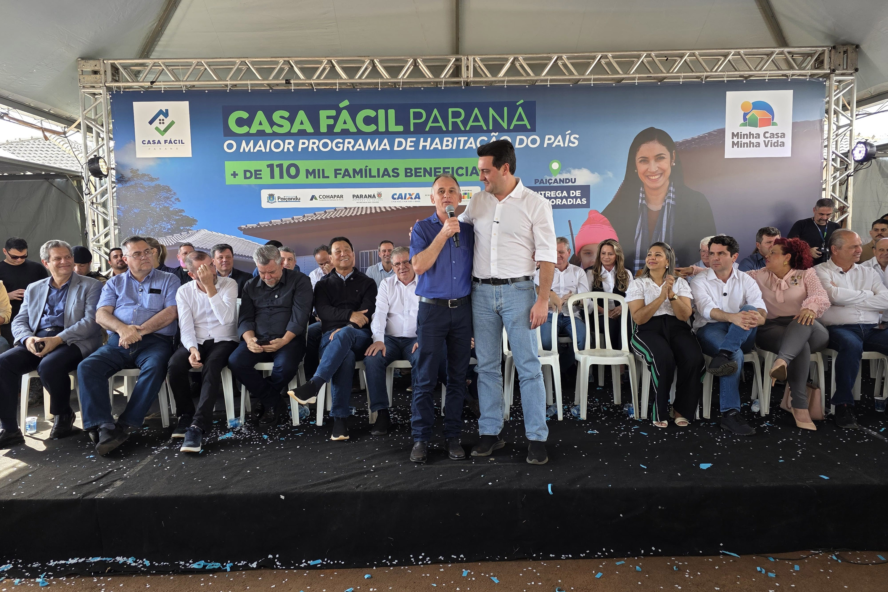 Casa Fácil: governador entrega residencial com 84 moradias em Paiçandu