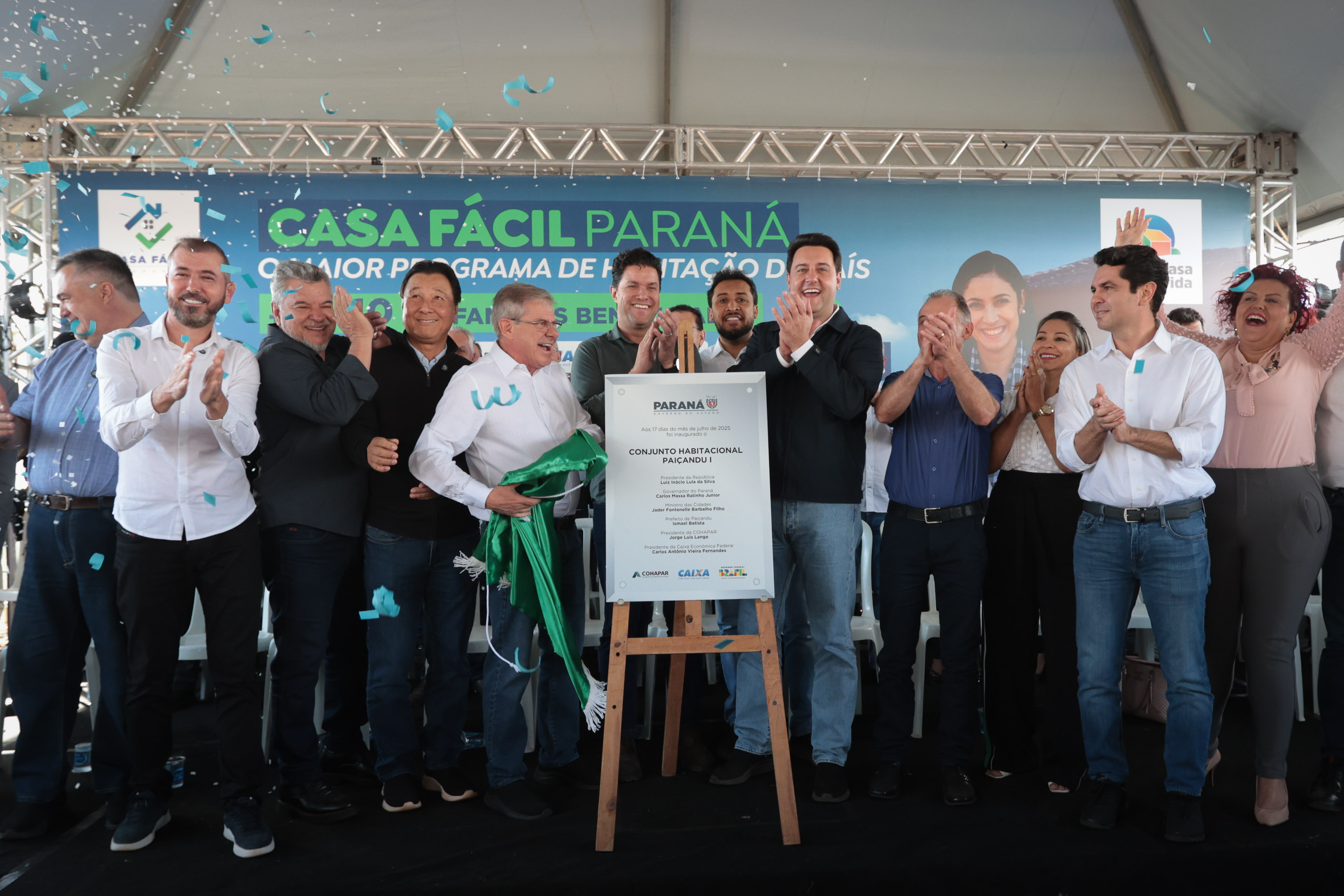 Casa Fácil: governador entrega residencial com 84 moradias em Paiçandu