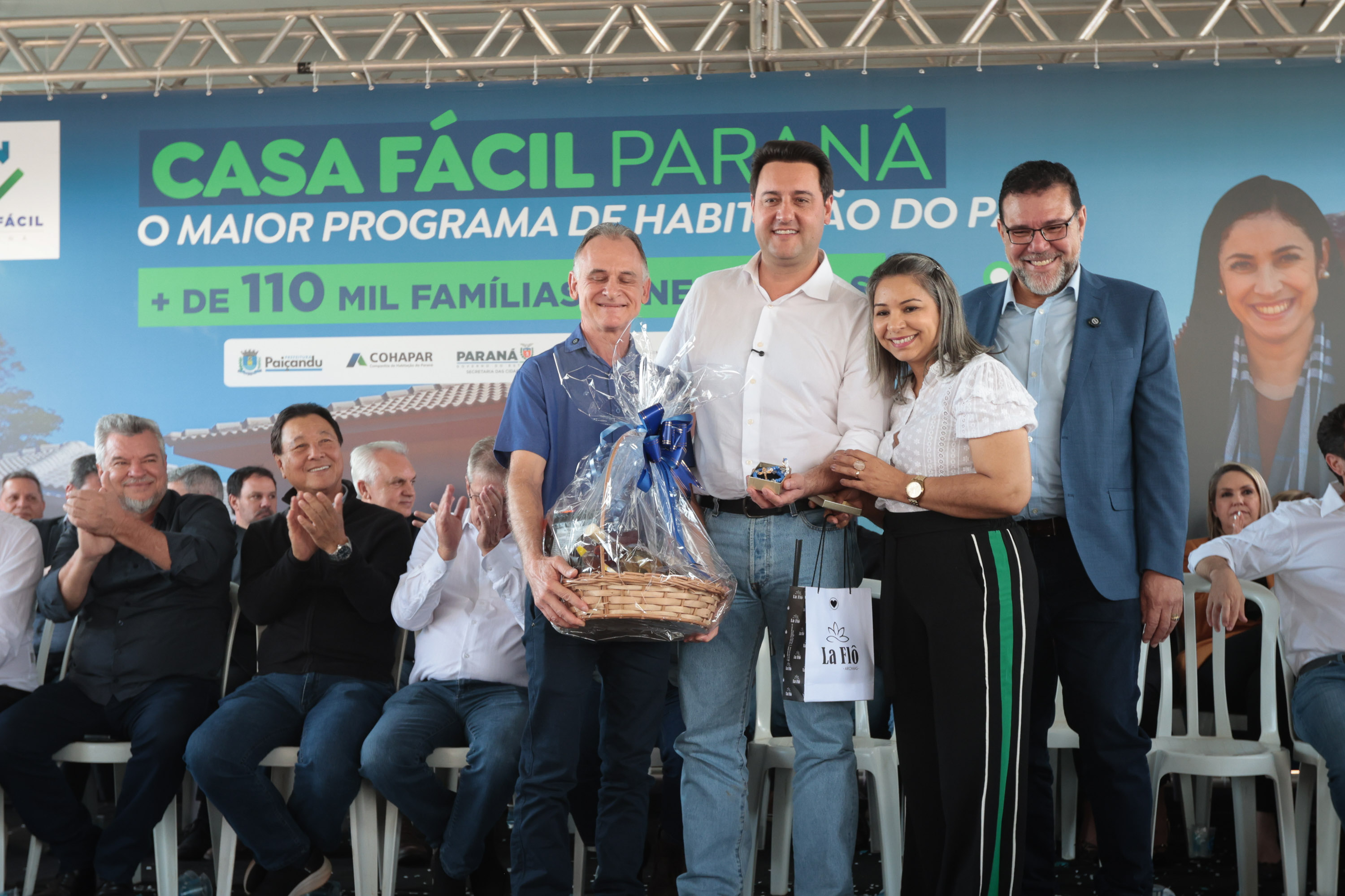 Casa Fácil: governador entrega residencial com 84 moradias em Paiçandu