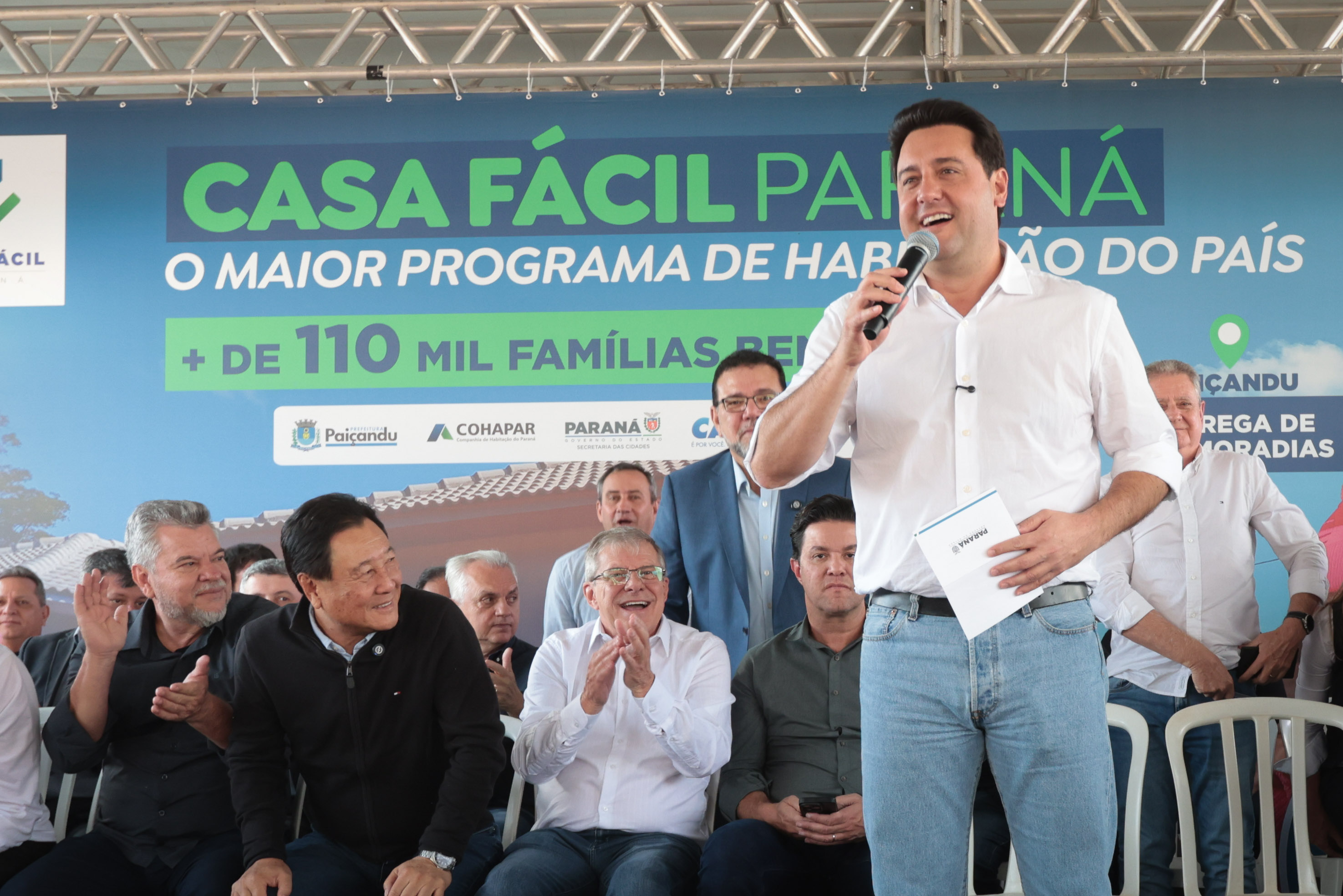 Casa Fácil: governador entrega residencial com 84 moradias em Paiçandu