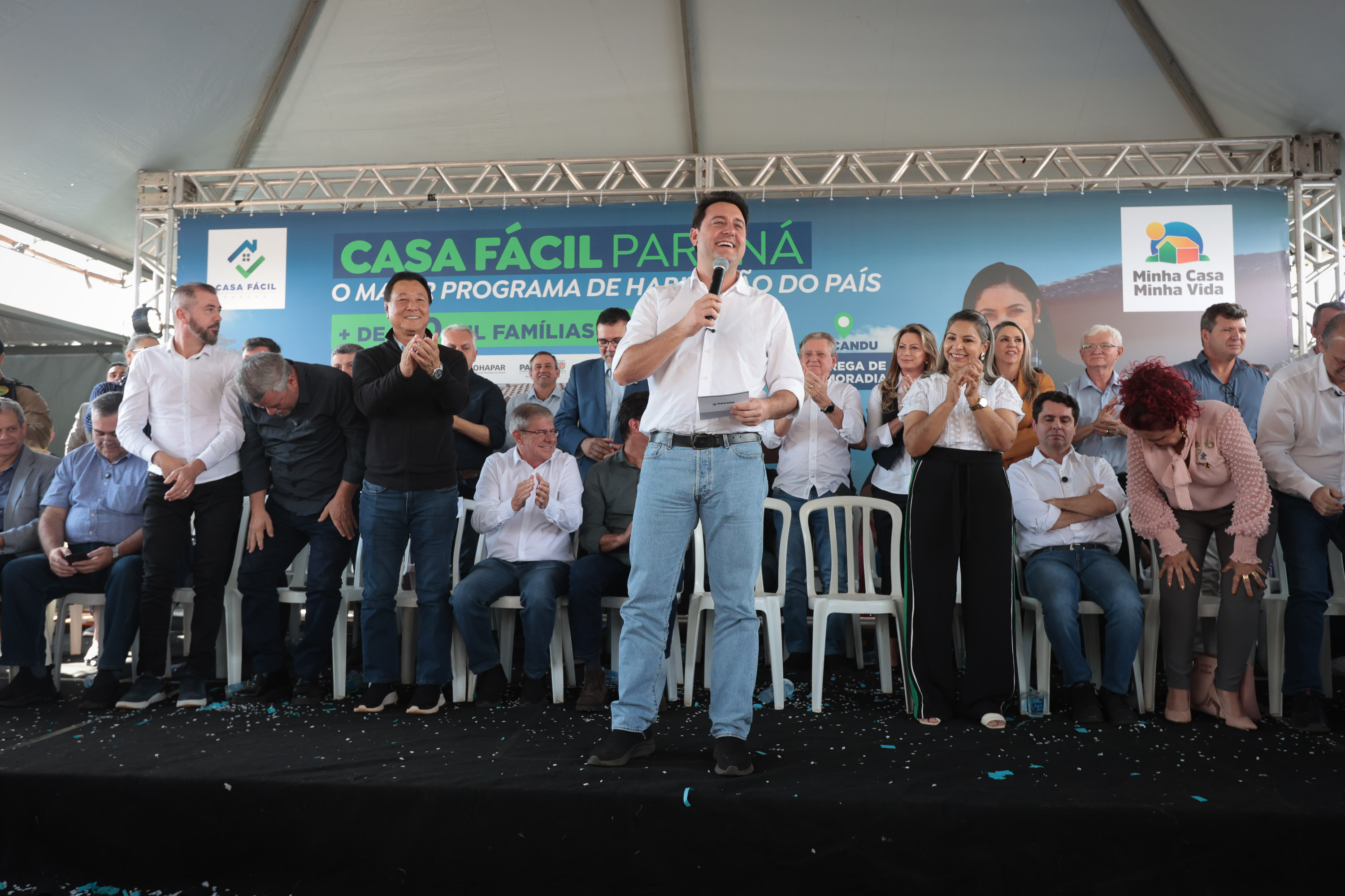 Casa Fácil: governador entrega residencial com 84 moradias em Paiçandu