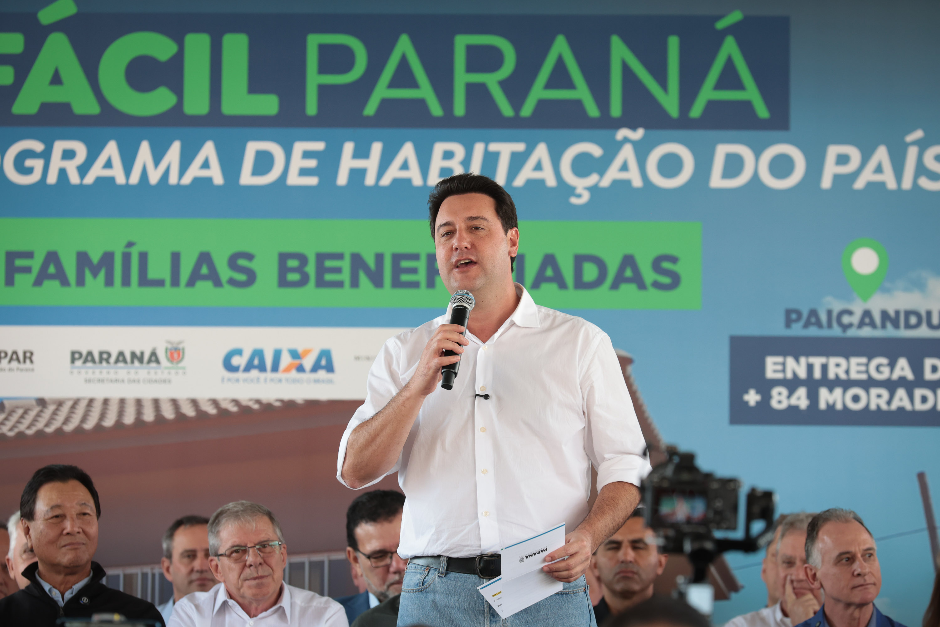 Casa Fácil: governador entrega residencial com 84 moradias em Paiçandu