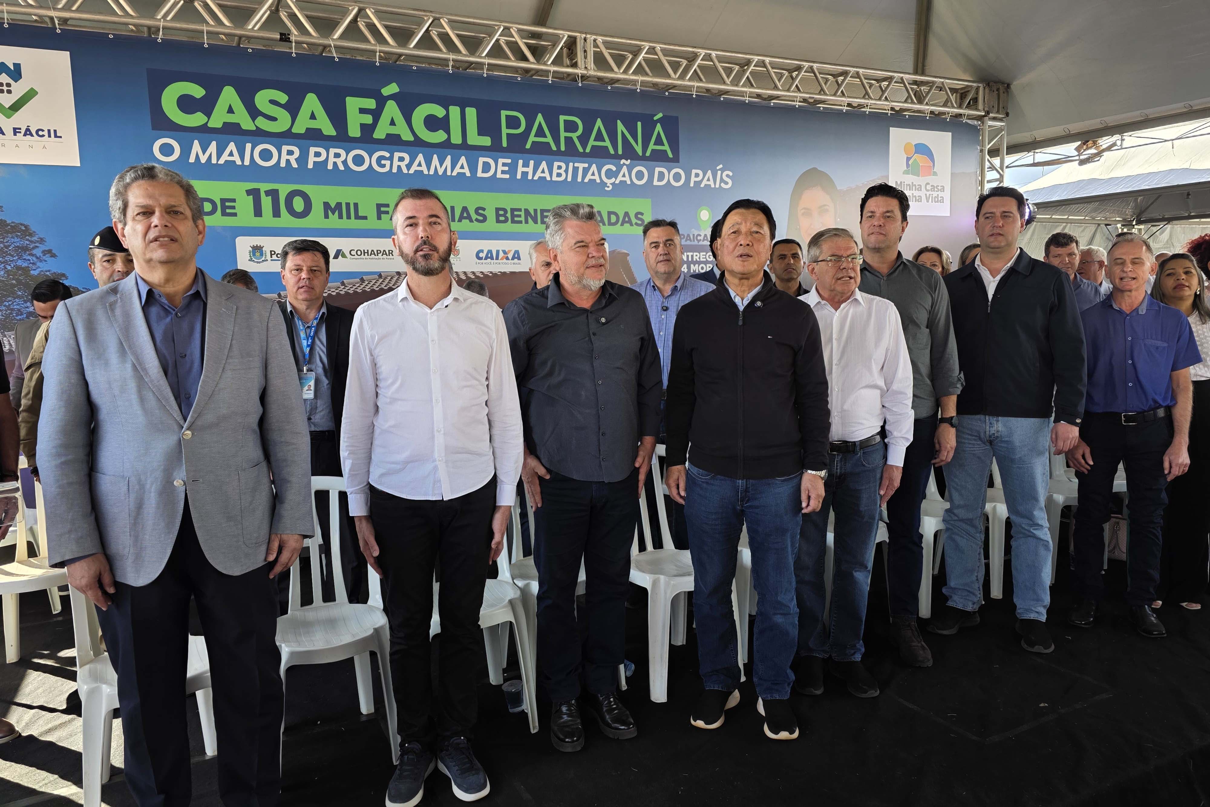 Casa Fácil: governador entrega residencial com 84 moradias em Paiçandu