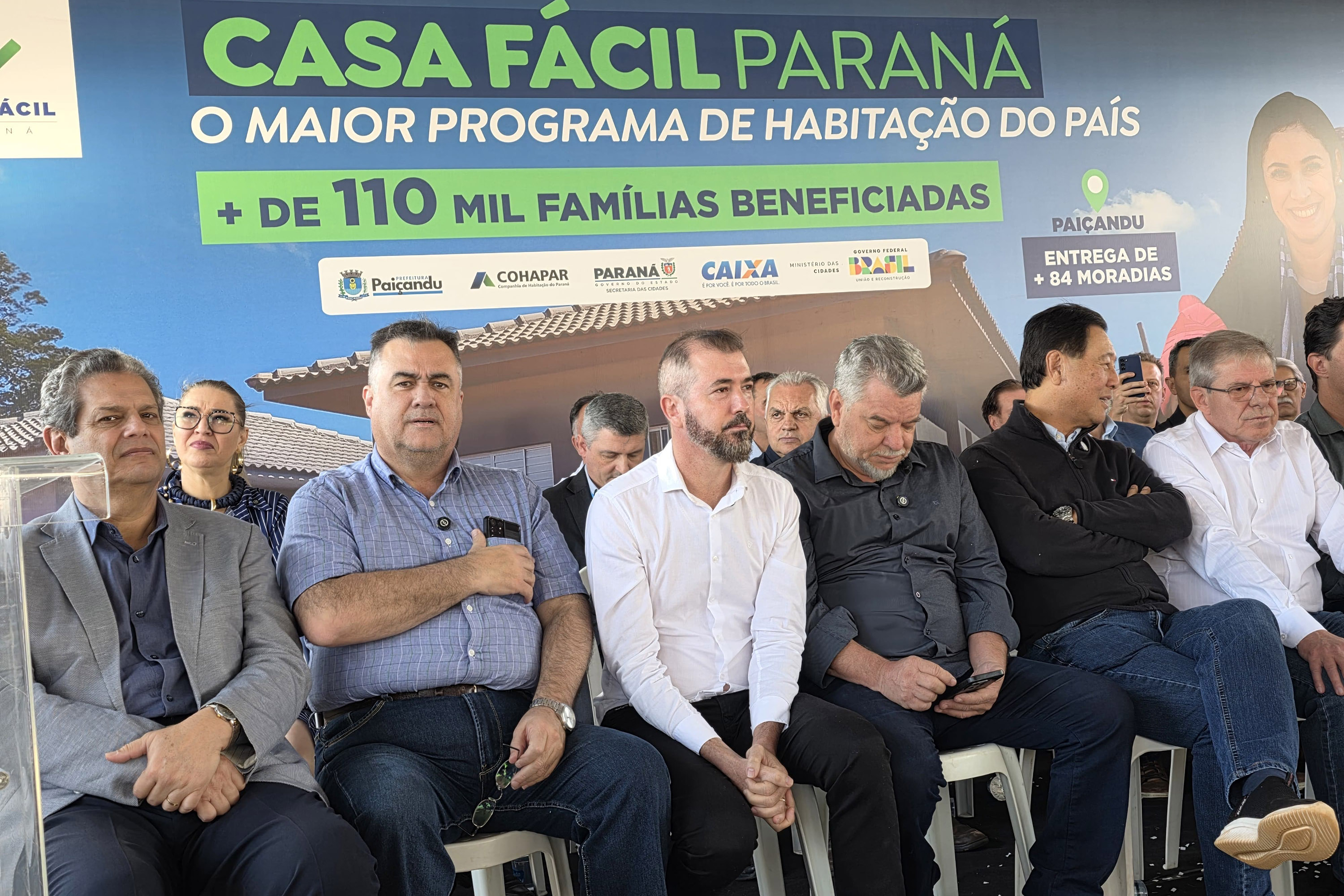 Casa Fácil: governador entrega residencial com 84 moradias em Paiçandu