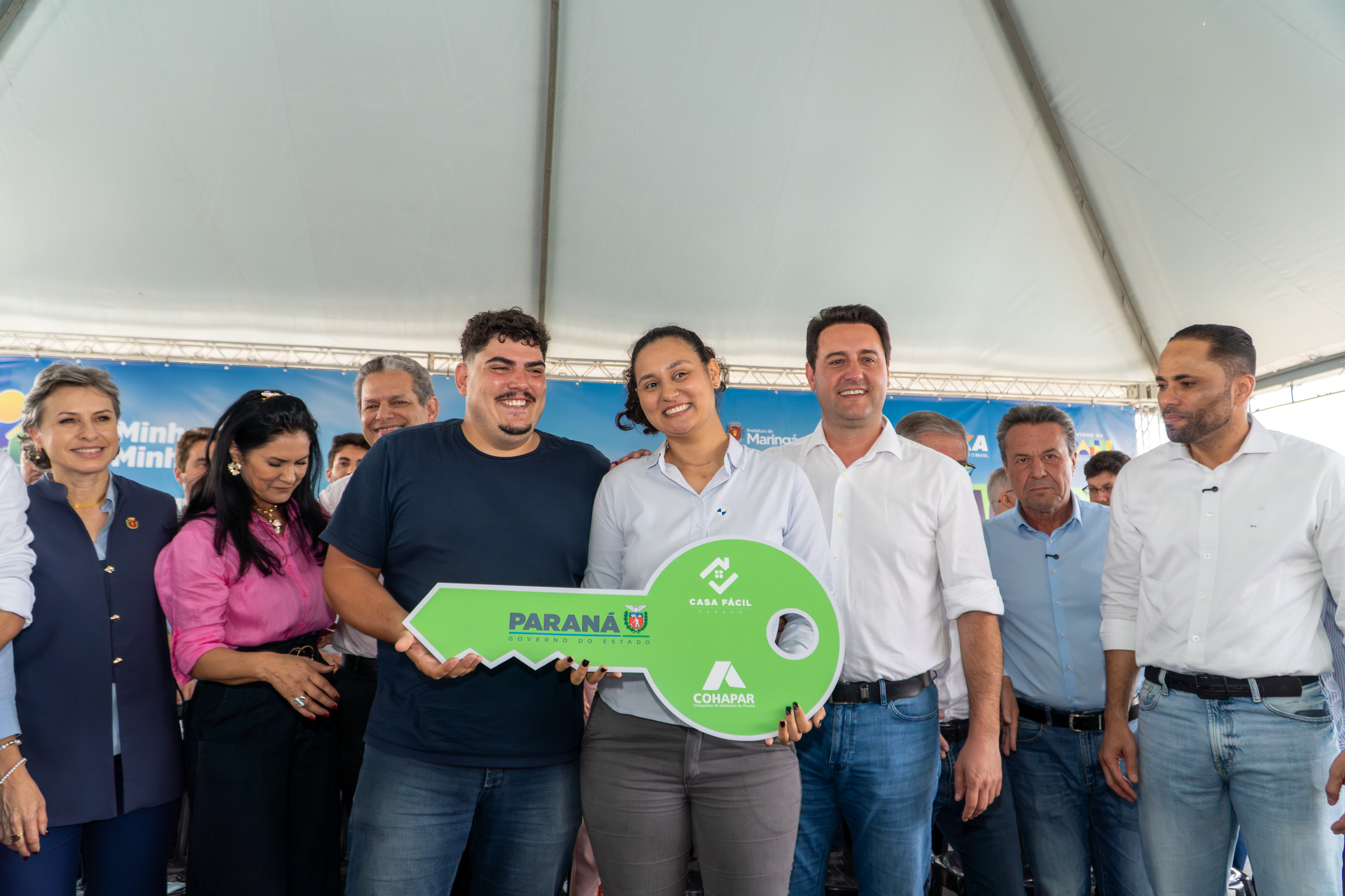 Com nova entrega, Casa Fácil Paraná já beneficiou 6,1 mil famílias de Maringá