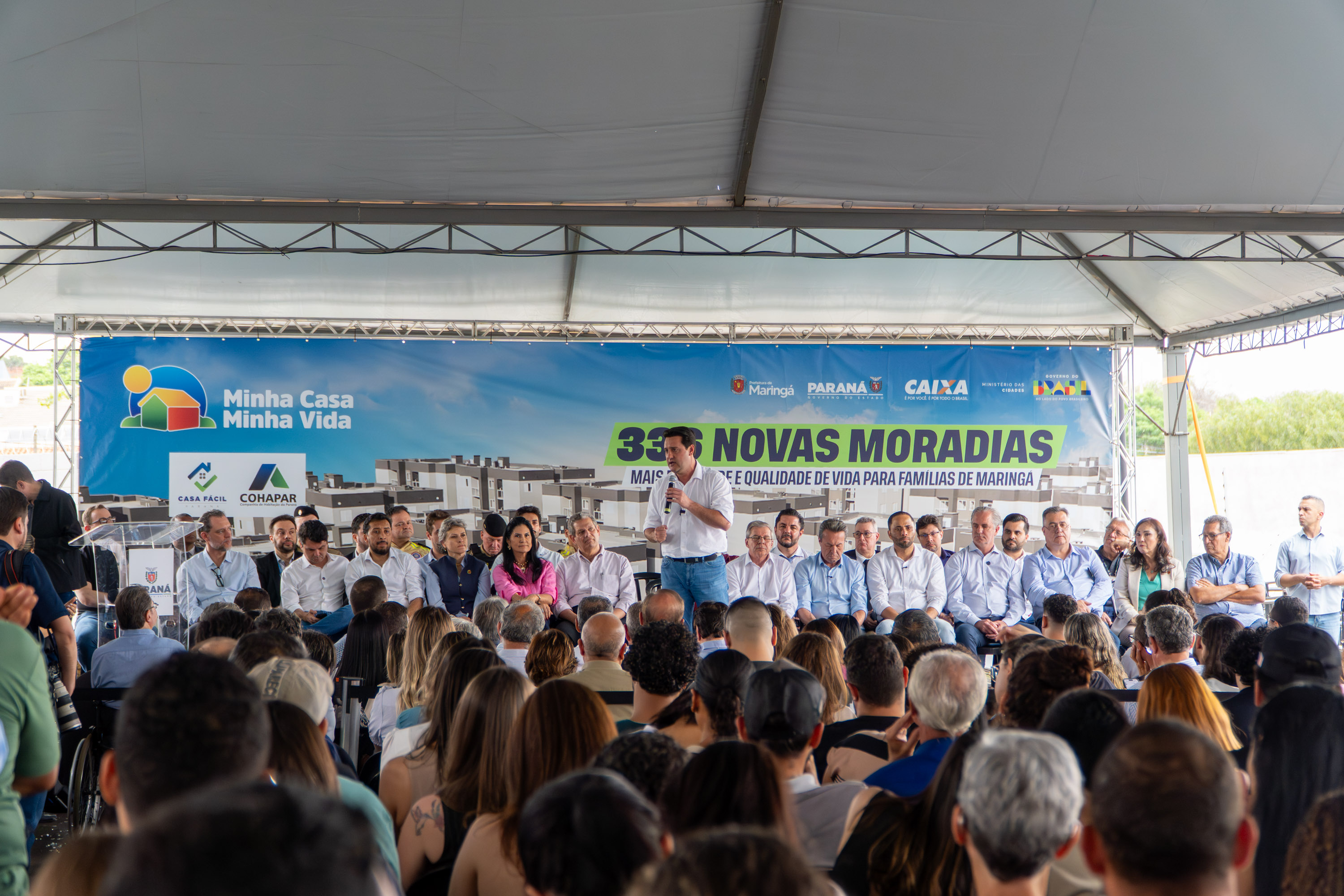 Com nova entrega, Casa Fácil Paraná já beneficiou 6,1 mil famílias de Maringá