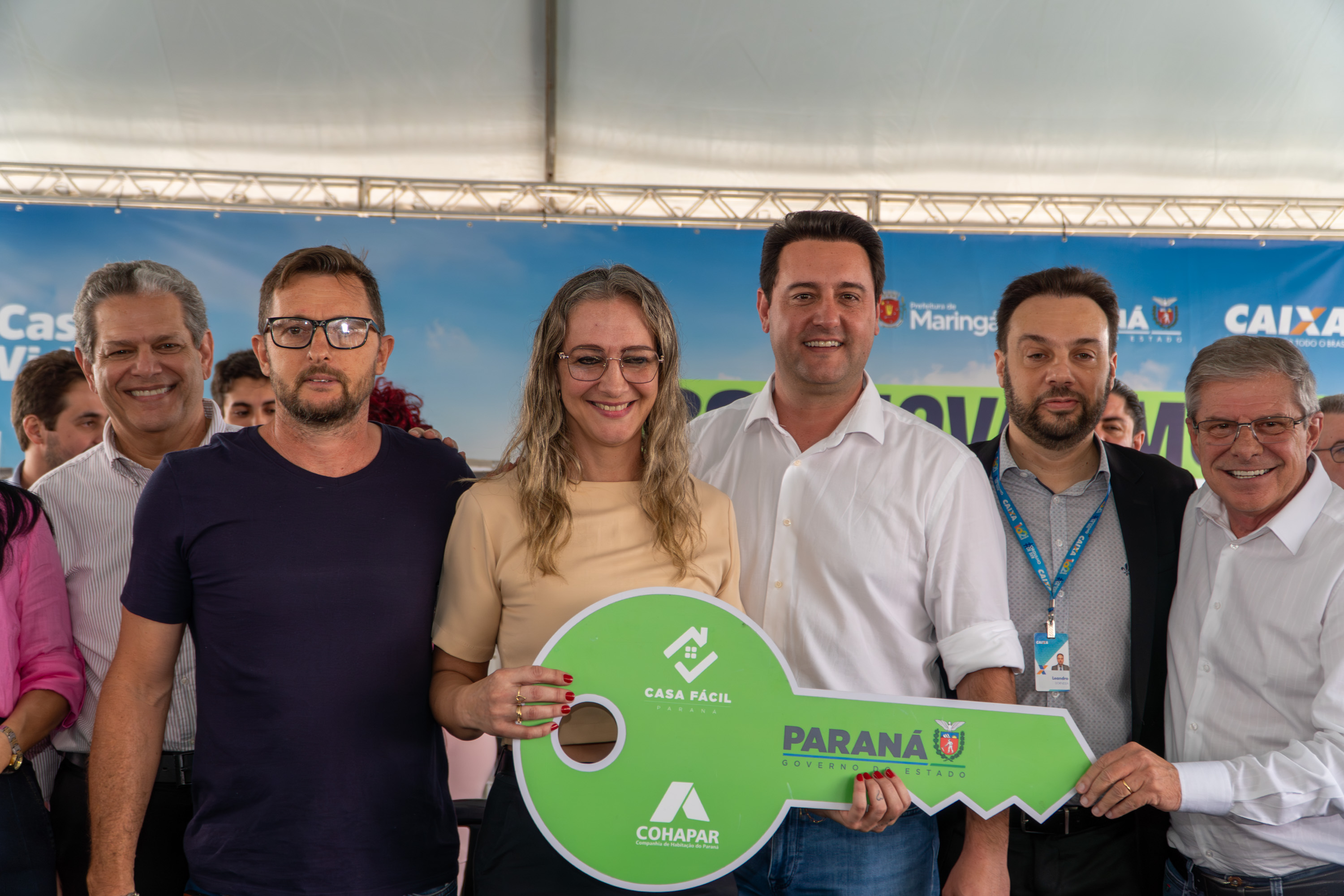 Com nova entrega, Casa Fácil Paraná já beneficiou 6,1 mil famílias de Maringá